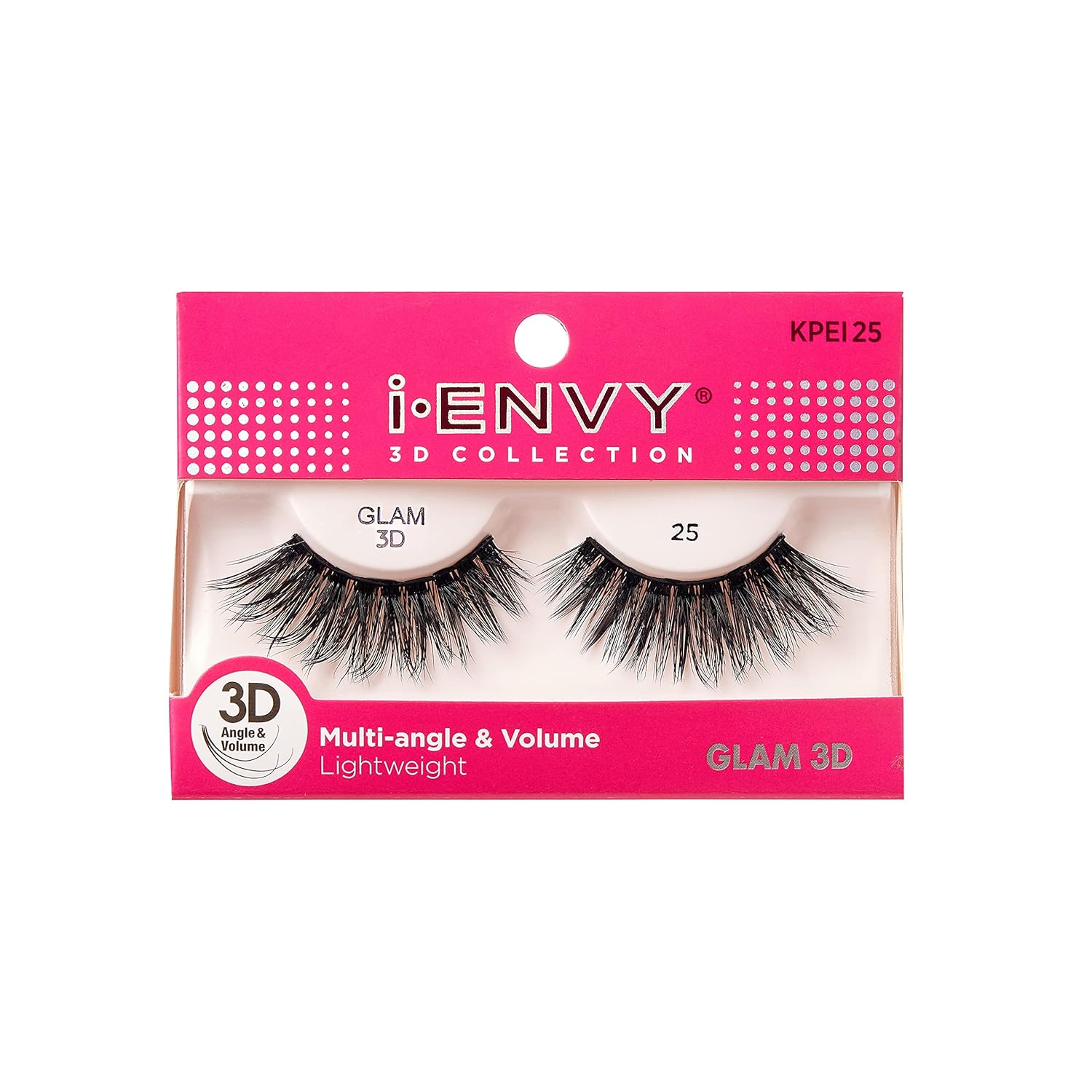 Buy now i-Envy 3D Glam Collection Multi-angle & Volume (2 PACK, KPEI14) 1 Count (Pack of 1) KPEI25 at indiglob india