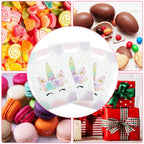 DaiUni 30 PCS Unicorns Goodie Bags Party Favor Bags for Kids Girls Birthday