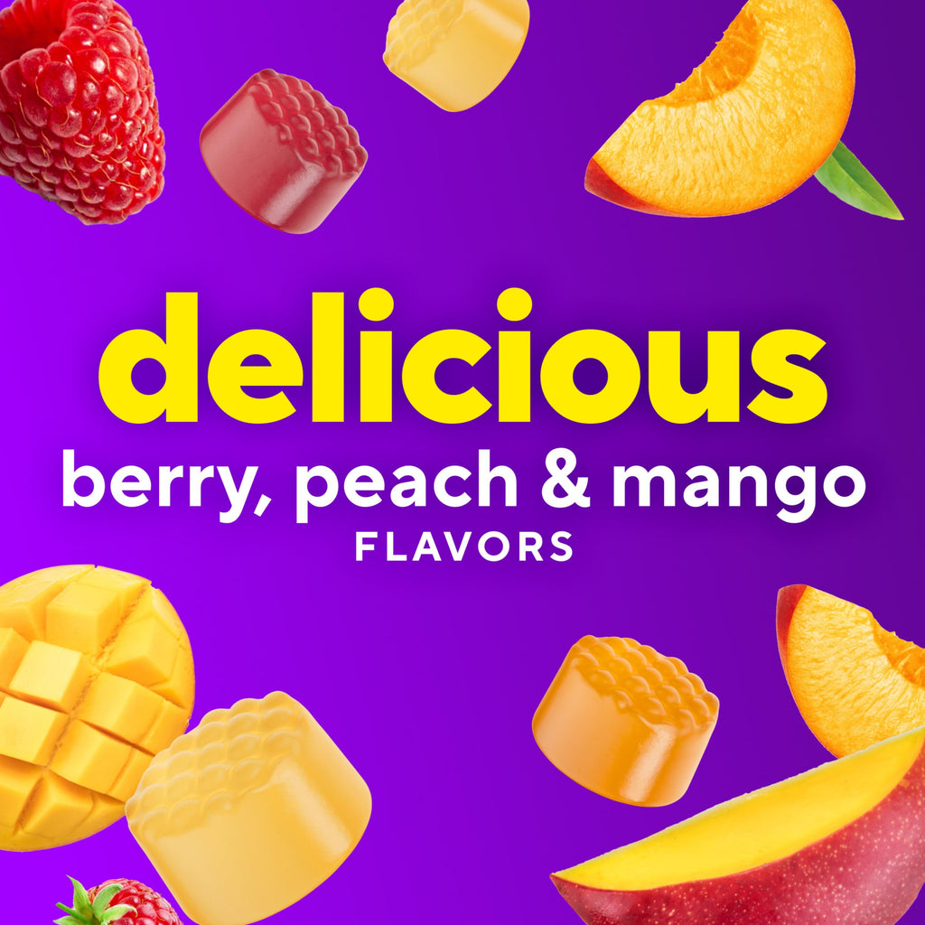 Vitafusion Probiotic Gummies | 5 Billion CFU | 70 Adult Gummy Vitamins | for Women & Men | Assorted Fruit Flavors | Gluten and Dairy-Free Supplement