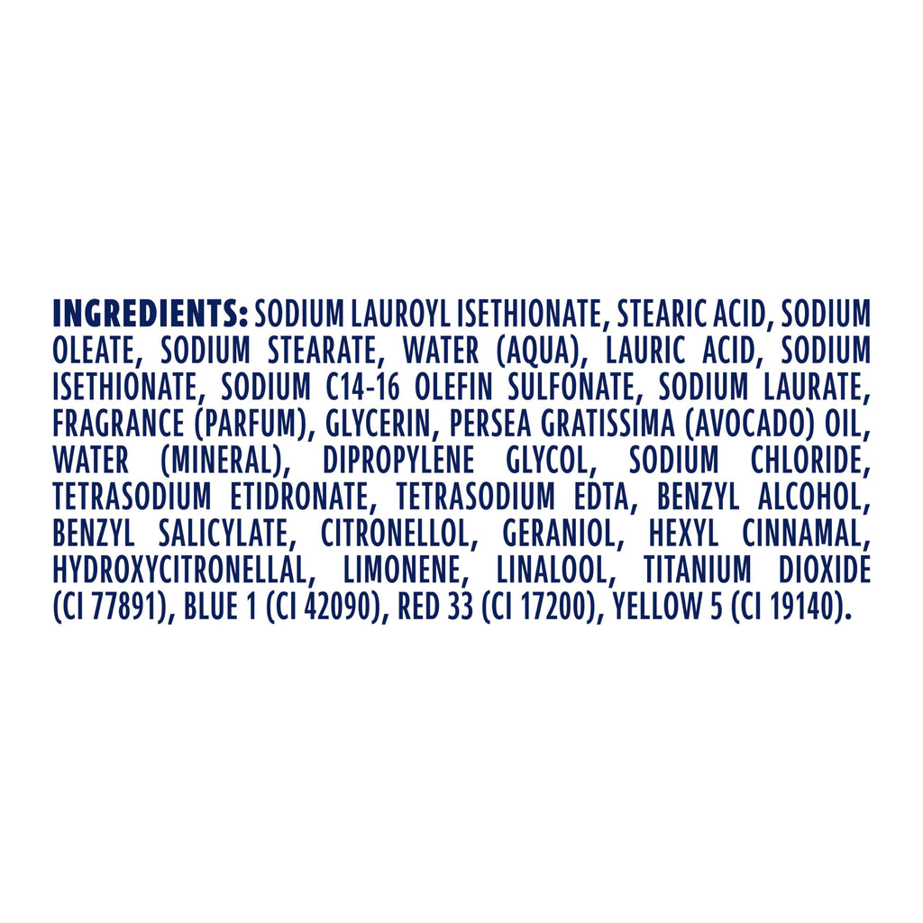 Dove Beauty Bar Soap , Glacial Water & Avocado Oil, I 6 Count 3.75 oz | Hydrating beauty bar with glacial water and avocado oil for refreshed, soft and healthy-looking skin