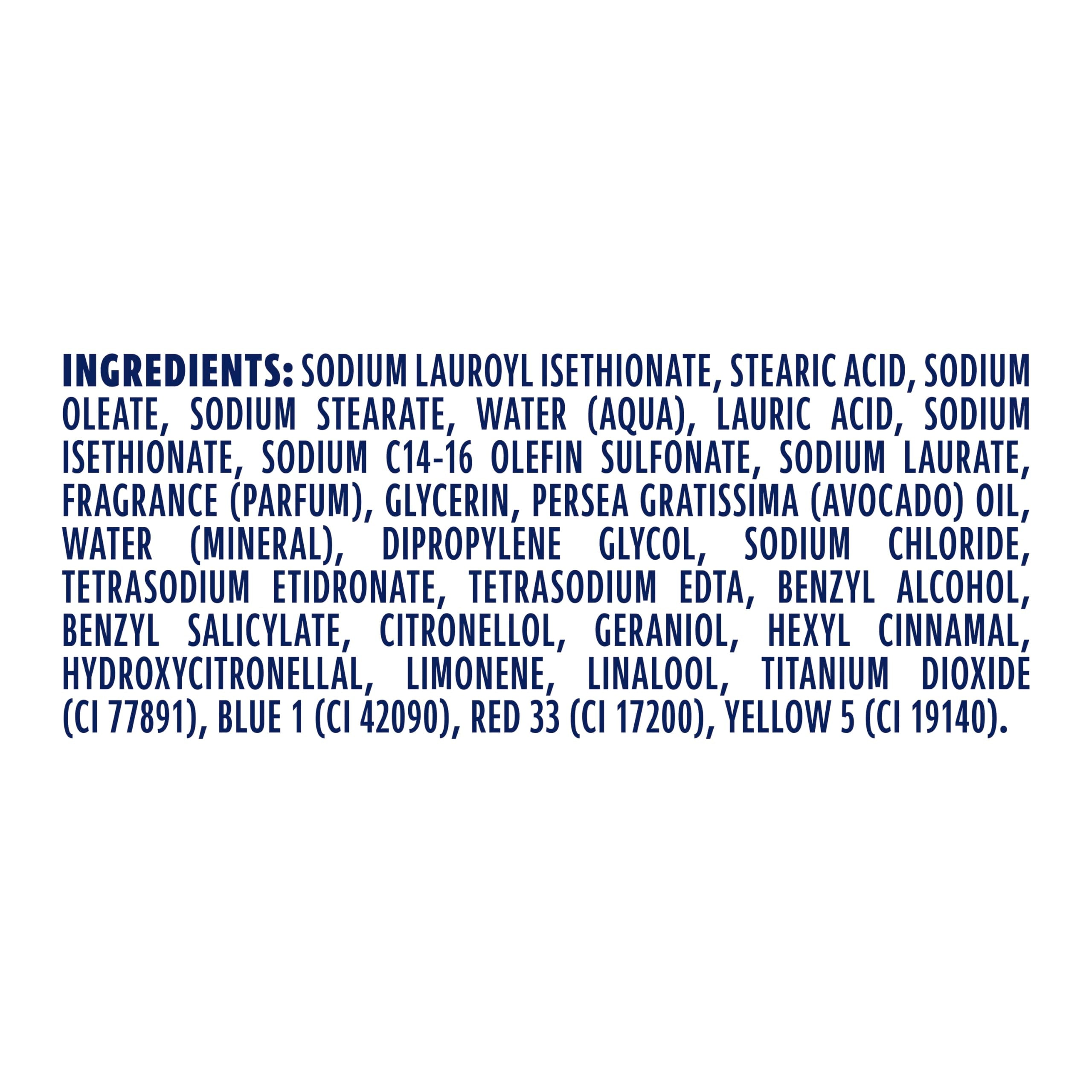 Dove Beauty Bar Soap , Glacial Water & Avocado Oil, I 6 Count 3.75 oz | Hydrating beauty bar with glacial water and avocado oil for refreshed, soft and healthy-looking skin
