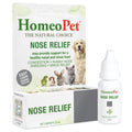 HomeoPet Nose Relief, Sinus Supplement for Dogs and Cats, 15 Milliliters