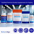 Nutri-Align Fasting Salts Electrolytes Powder | 400g Sodium Potassium Magnesium Electrolytes | Pure Unflavoured Electrolytes for Extended and Intermittent Fasting | Sugar Free & Filler Free