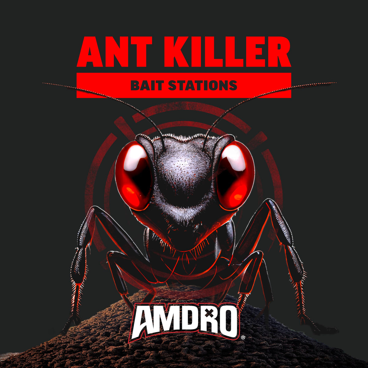 Amdro Ant Killer Bait Stations, 4 PK