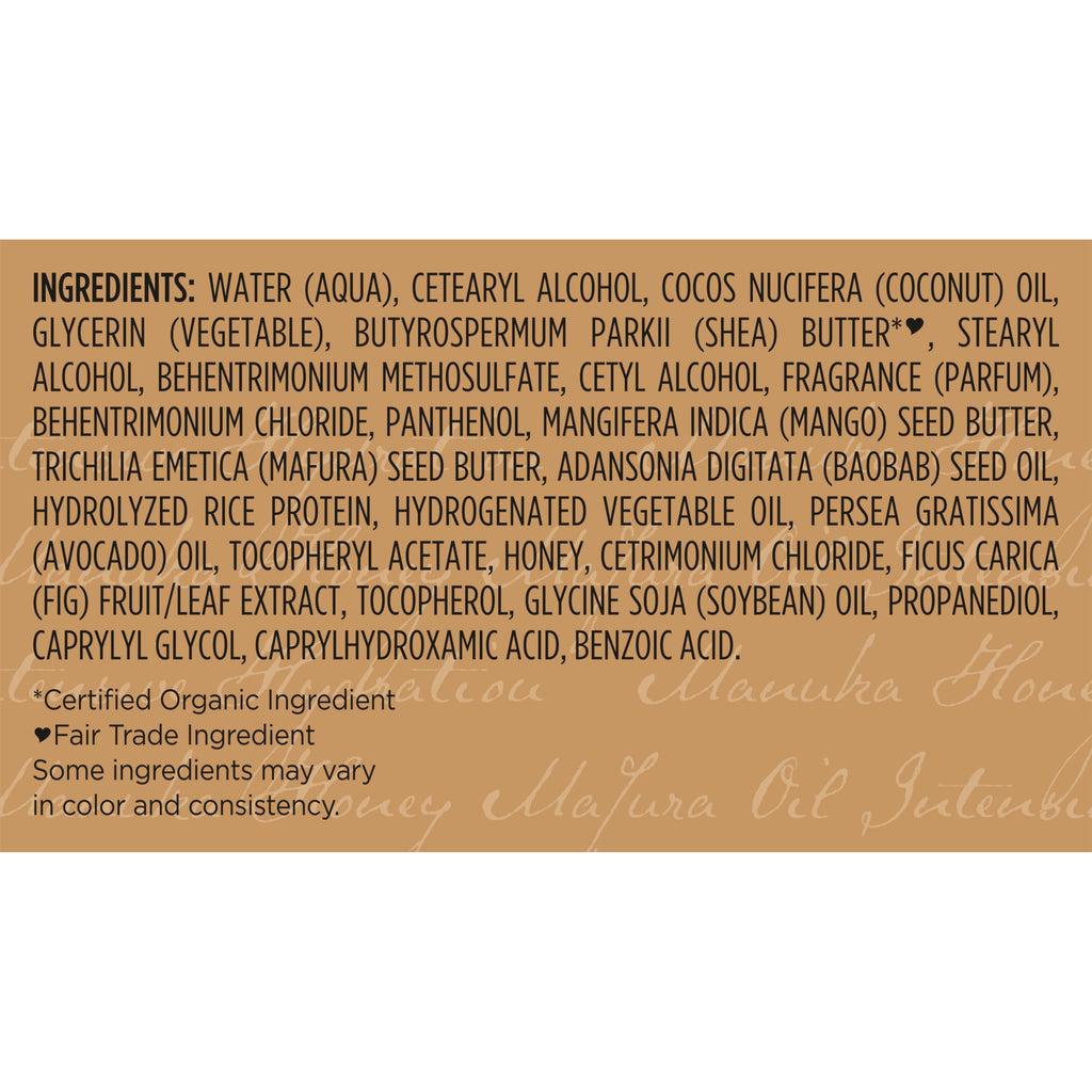 Shea Moisture Intensive Hydration Hair Masque Manuka Honey & Mafura Oil For Dry, Damaged Hair Deep Conditioning Hair Treatment 11.5 oz