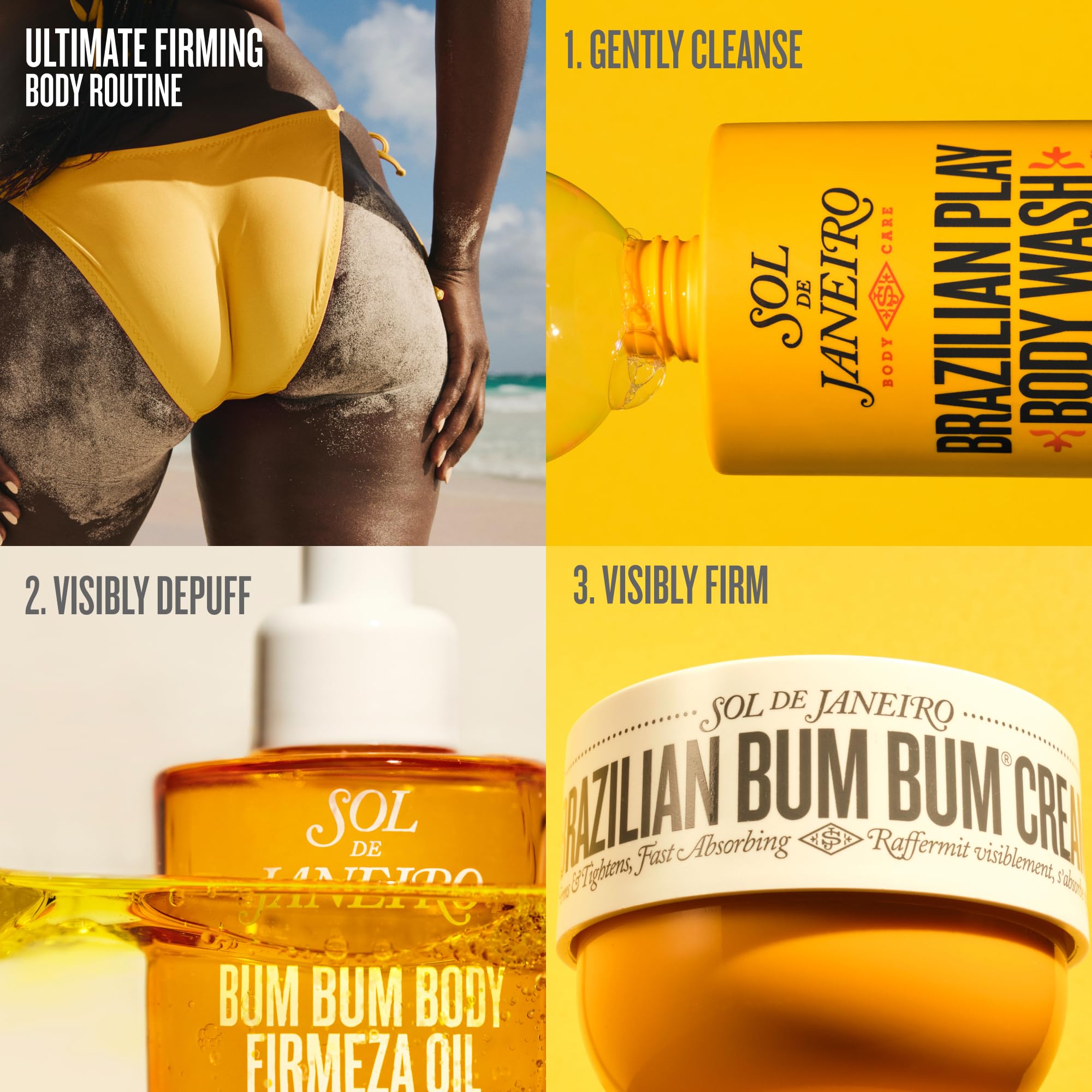 Buy now Sol de Janeiro Bum Bum Firmeza Body Oil - Stretch Mark Oil at indiglob india