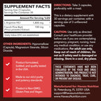 L-Arginine 1800mg with Pine Bark Extract 100mg Per Serving, 30 Servings | Nitric Oxide Supplement with Pine Bark and L-Arginine for Men, Performance Supplement for Men's Health, Vegan, 90 Count