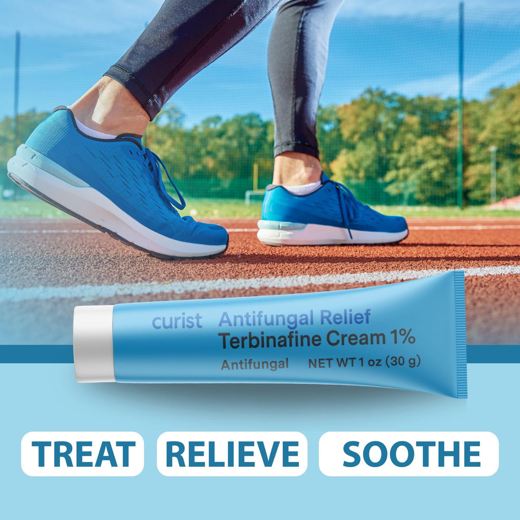 Curist Terbinafine Cream Antifungal 1 oz (30g) Foot Fungus Treatment 1%