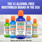 TheraBreath Healthy Gums Oral Rinse, Clean Mint, 1 Liter