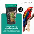 Buy now Roudybush Daily Maintenance Food for Birds - Scientifically Formulated Bird Feed - Bird Food Pellets w/Corn, Wheat, Soy & More - Nutritious & Healthy Feed for Birds (Medium, 22oz) at indiglob india