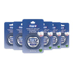 Buy now Oral-B Expandable Dental Floss, Mint, Expands for A Deep Clean, 6 Pack (50M) at indiglob india