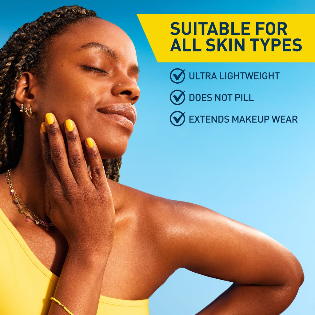 CeraVe Invisible Mineral Sunscreen SPF 50, Face Sunscreen, Travel Size | Skin Care, Sunscreen For Sensitive Skin, Zinc Oxide, Titanium Dioxide, Vitamin E, Niacinamide, Ceramides, Oil Free