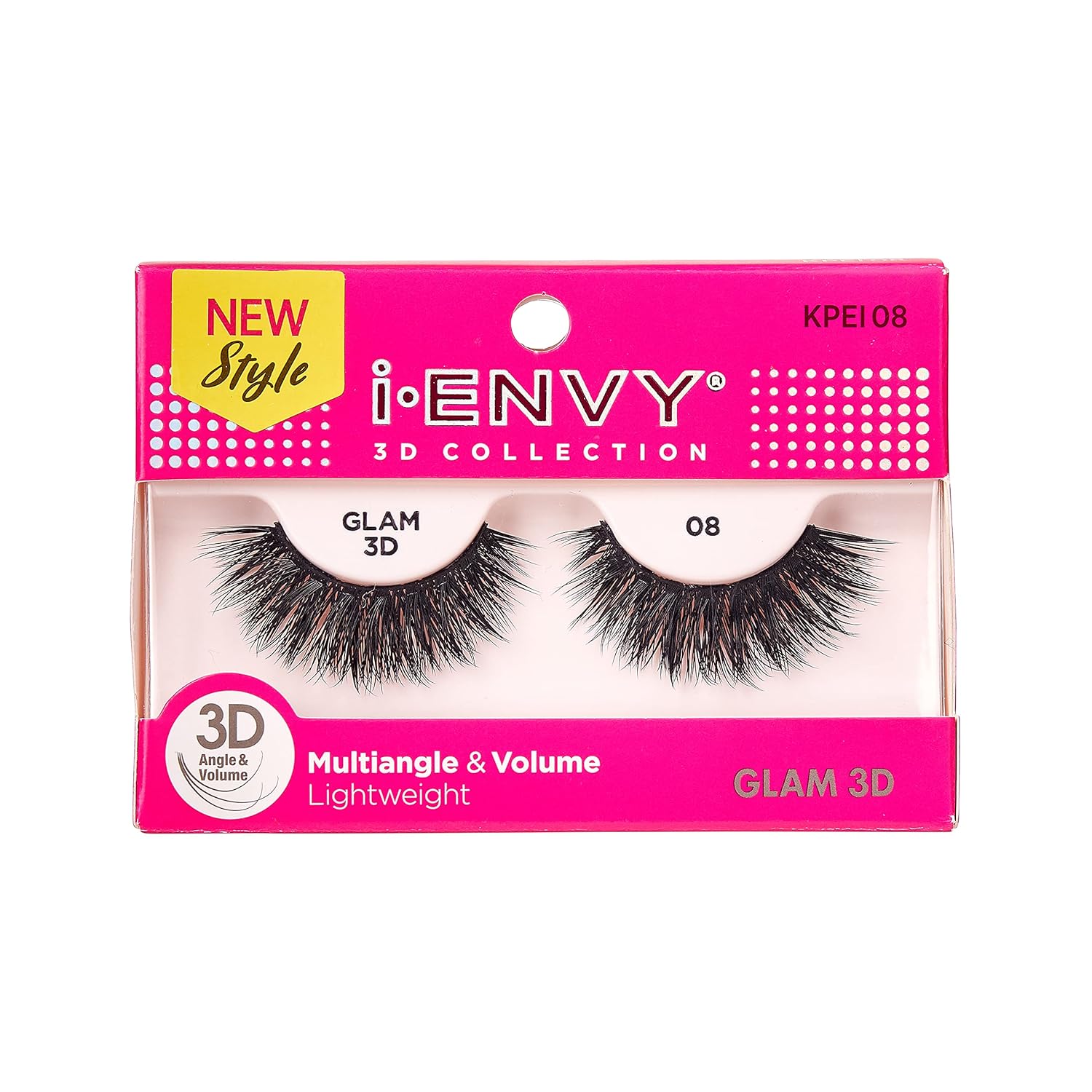 Buy now i-Envy 3D Glam Collection Multi-angle & Volume (2 PACK, KPEI14) 1 Count (Pack of 1) KPEI8 at indiglob india
