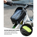 ROCKBROS Bike/Bicycle Phone Front Frame Bag, Waterproof, Tube Cycling Pouch