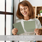 ZICOTO Beautiful Thank You Cards Set of 30 With Envelopes and Stickers