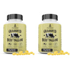 Ancestral Supplements Grass Fed Beef Kidney Supplement, 3000mg, 180 Ct | DAO enzyme-rich formula for kidney support and kidney health, promoting urinary & histamine balance with B12.