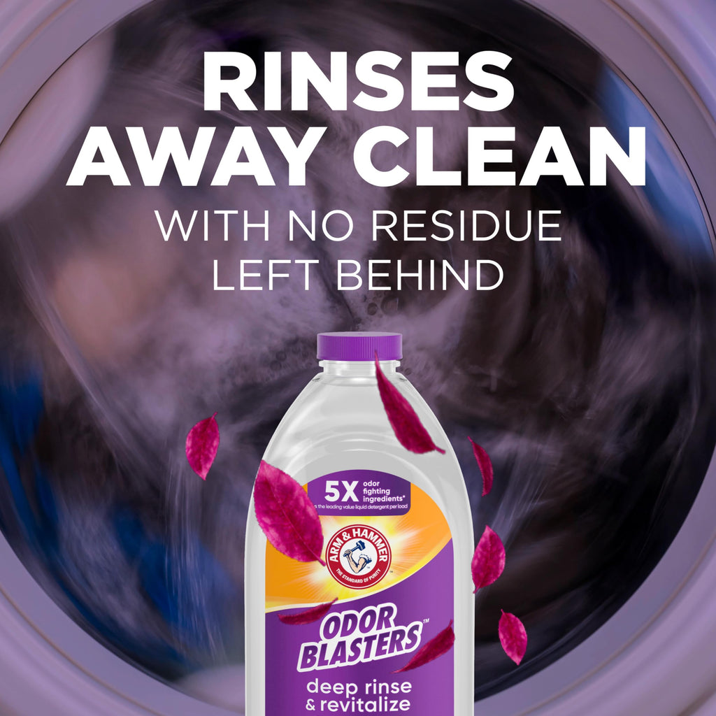 ARM & HAMMER Odor Blasters Fabric Rinse, Fresh Escape Scent, 50 Fl Oz