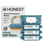 Buy now The Honest Company Hypoallergenic Multi-Use Baby Wipes for Sensitive Baby Skin Rainbow 60 Count at indiglob india