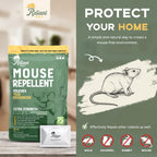 Reliant Pet Mouse Repellent Pouches - Rodent Repellent Made in USA (12 Pouches) - Keep Rodents Out of Cars Engines - Mice Repellent Indoor and Outdoor - Mouse Deterrents that Work with Peppermint Oil