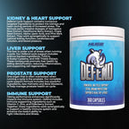 Defend Cycle Support - Most Stacked & Complete Organ Protection, Liver Support, Kidneys, Heart, Prostate & Immune System On Cycle - Contains NAC, TUDCA, Milk Thistle, Astragalus & More (360 Capsules)