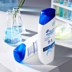 Head & Shoulders Classic Clean 2-in-1 Anti-Dandruff Shampoo and Conditioner, Travel Size, 72-Hour Protection, 8.45 fl oz