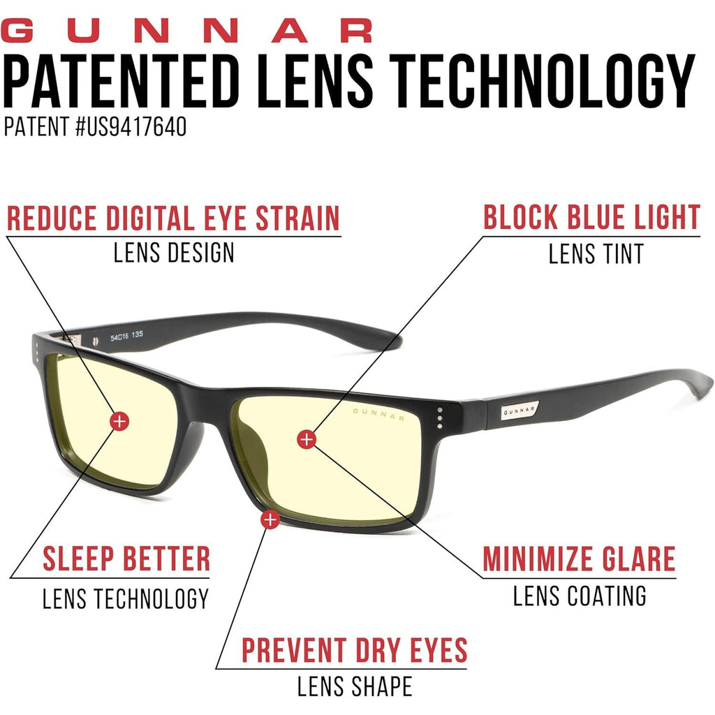 Buy now Gunnar - Blue Light Reading Glasses - Blocks 65% Blue Light - Vertex at indiglob india
