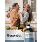 Horbäach Potassium Magnesium Supplement | 240 Capsules | Premium Quality
