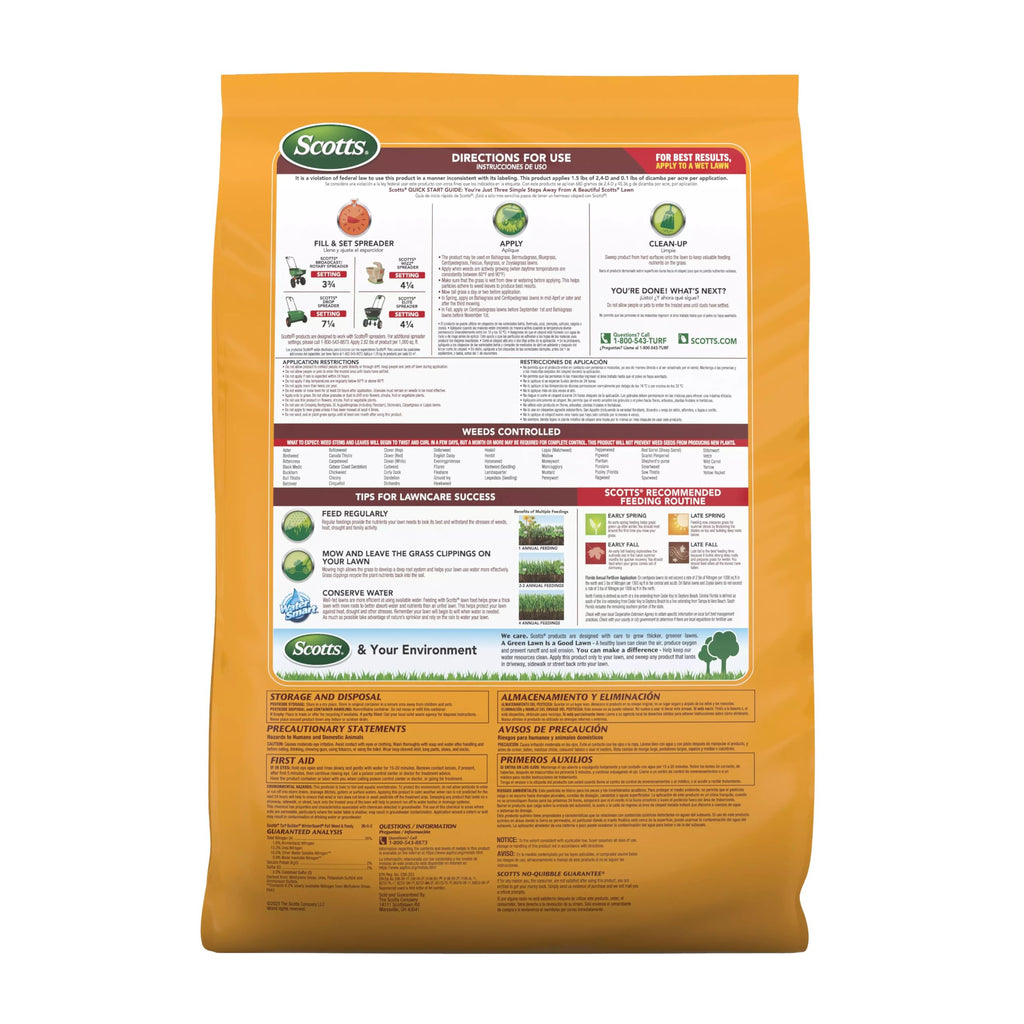 Scotts Turf Builder WinterGuard Fall Weed & Feed₅, 11.28 lbs.