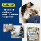 Buy now PetSafe ScoopFree Premium Natural Cat Litter - Eco-Friendly Long-Lasting Litter - High Absorbency & Low-Tracking Design - Non-Clumping Pebbles - 4.2 lb Bag - 2 Pack at indiglob india