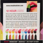 Buy now MOODmatcher Lipstick, 10PC Collection of the Original Color-Change Lipstick - Maskproof, 12 HOUR Long Wear, Enriched with Aloe & Vitamin E for Ultra-Hydration, Waterproof - Made in USA at indiglob india