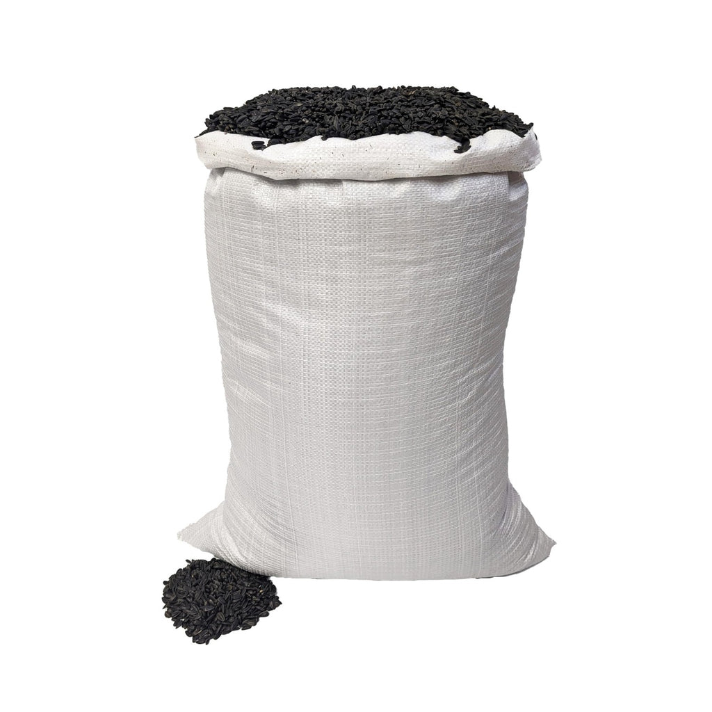 Wildlife Black Oil Sunflower Seeds for Birds and Wildlife, Non-GMO & USA Grown on Small Farms (50 lbs)