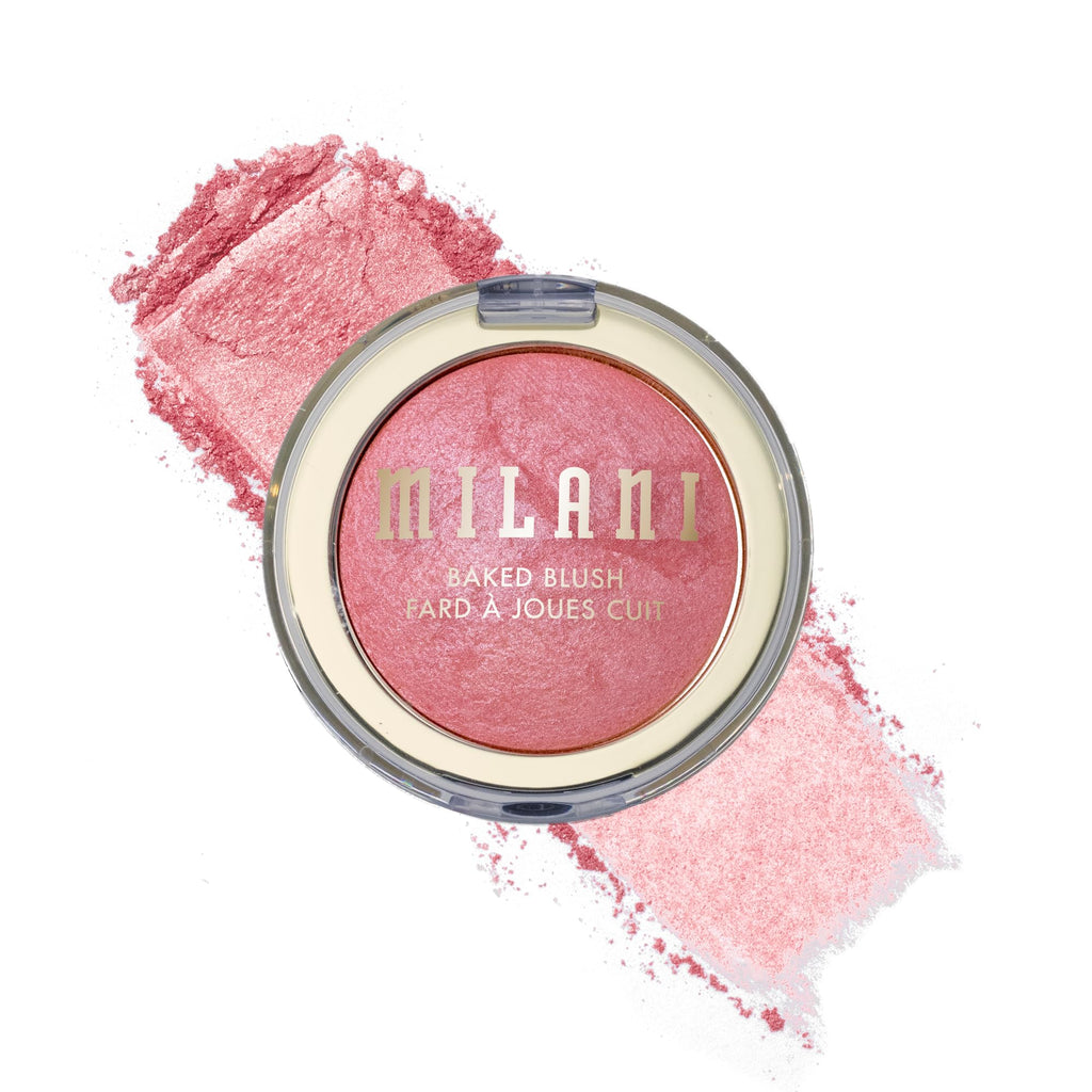 Buy now Milani Baked Blush, Powder Blush for Cheeks, Cruelty Free Makeup - Shape, Contour & Highlight Face for a Shimmery or Matte Finish -Corallina at indiglob india