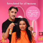 amika frizz-me-not hydrating anti-frizz treatment | lightweight hydrating spray for medium to thick coarse hair types 2a-4c, humidity + heat protection, smooth frizz for up to 3 days