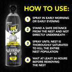 Raid MAX Foaming Wasp & Hornet Killer Bug Spray, 16.5 oz