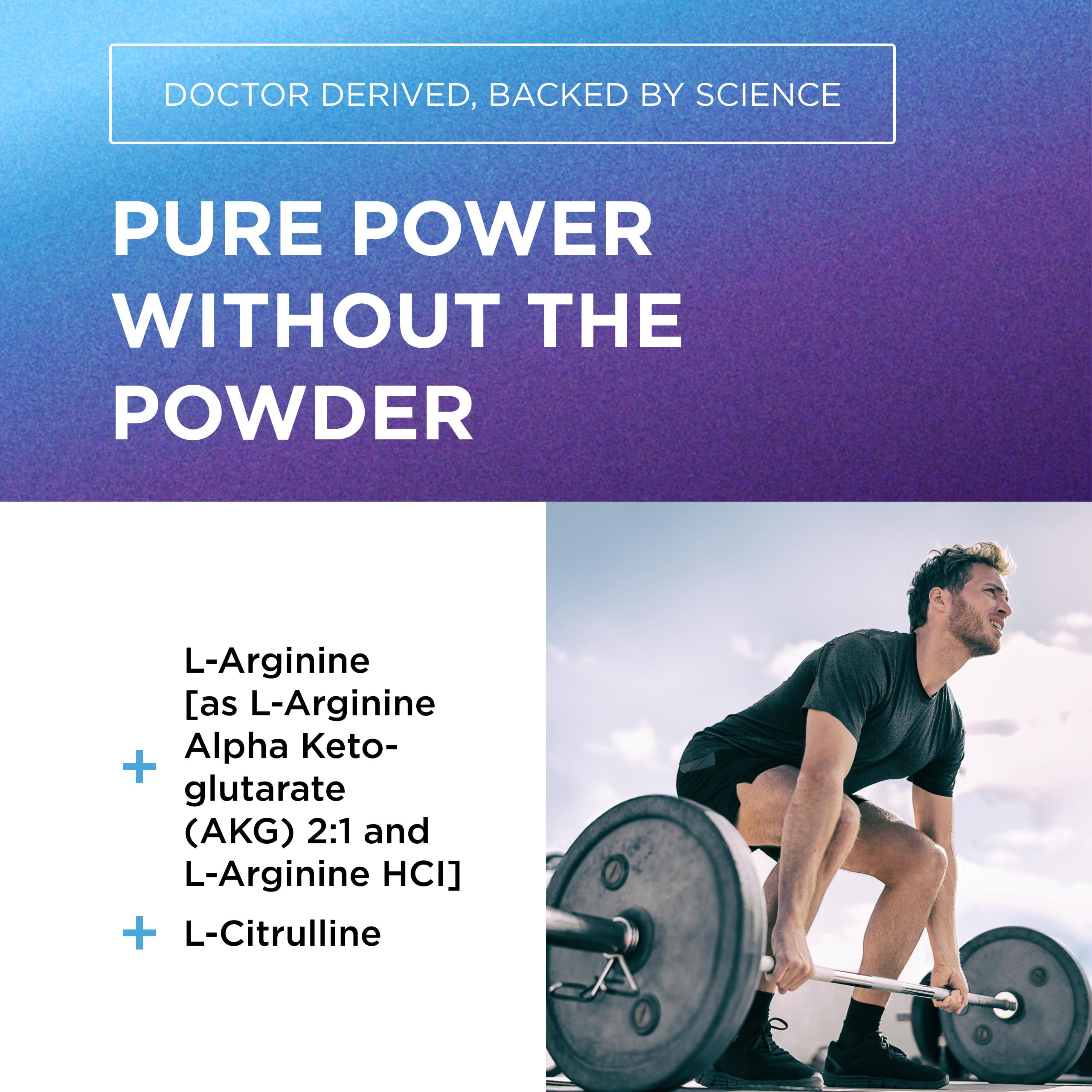 Dr. Emil's L-Arginine & L-Citrulline Malate, Nitric Oxide Boost, 90 Tablets | High-Dose Formula to Support Healthy Blood Flow, Circulation, Endurance, and Intense Workout Pump Support, L Citruline Malate