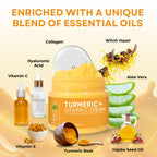 Turmeric Face Cream – Natural Brightening Cream for Dark Spots, Face & Body