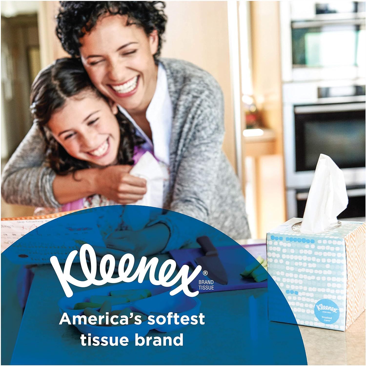 Buy now KLEENEX Ultra Soft Facial Tissue, 3-Ply, White, 8.2 inch x 8.4 inch, 75/Box, 4 Box/Pack - Packaging May Vary (Assorted color and style boxes),Pack of 4, at indiglob india