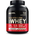 Buy now Optimum Nutrition Gold Standard 100% Whey Protein Powder, Banana Cream, 5 Pound (Packaging May Vary) at indiglob india