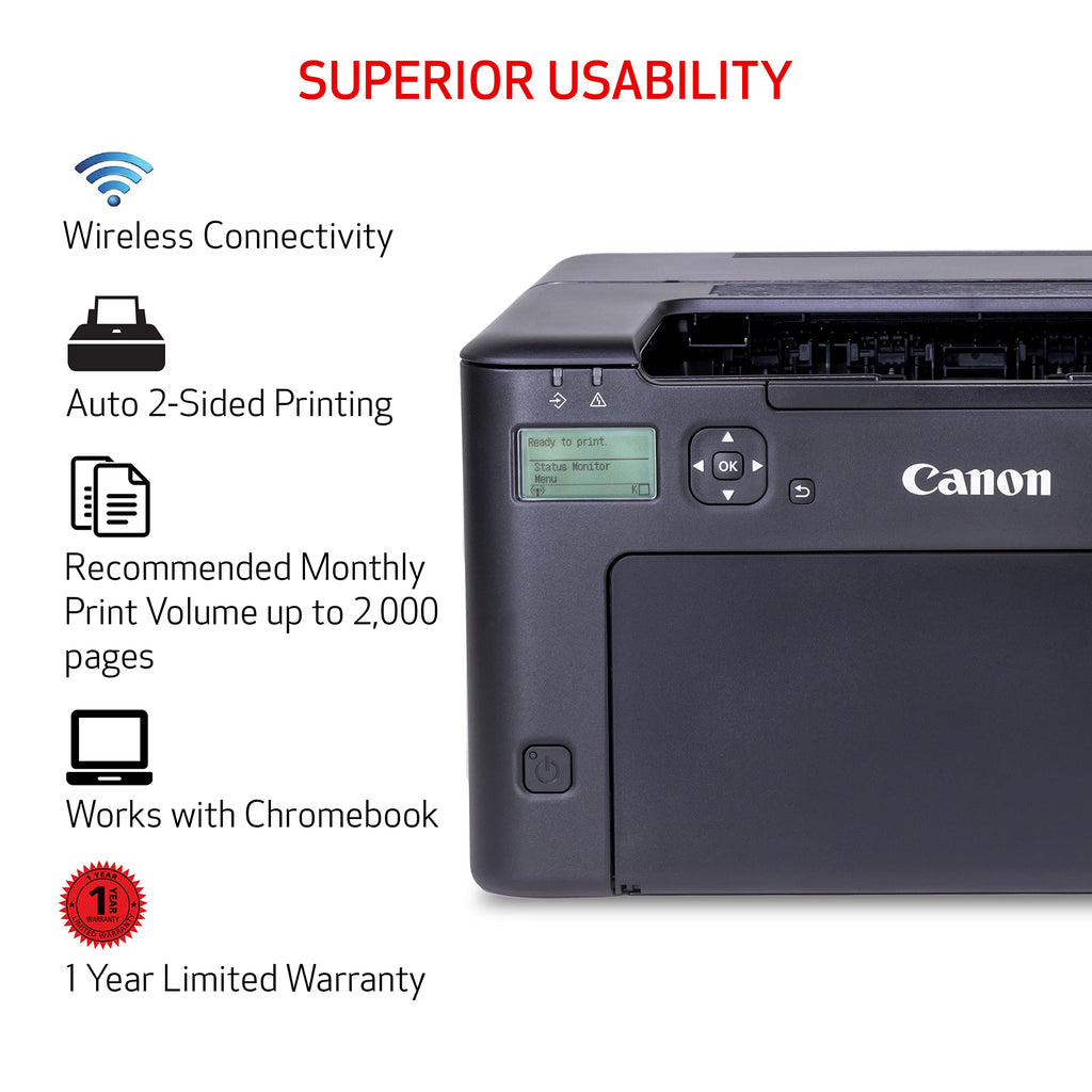 Canon imageCLASS LBP122dw - Wireless Monochrome Duplex Laser Printer