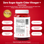 Goli Zero Sugar Trio - World's First 3-in-1 Pre, Post, Probiotic, Apple Cider Vinegar with Vitamin B12 and Probiotics, Ashwagandha & L-Theanine, Vitamin D Gummies, 90 Count (3-Bottle Set)
