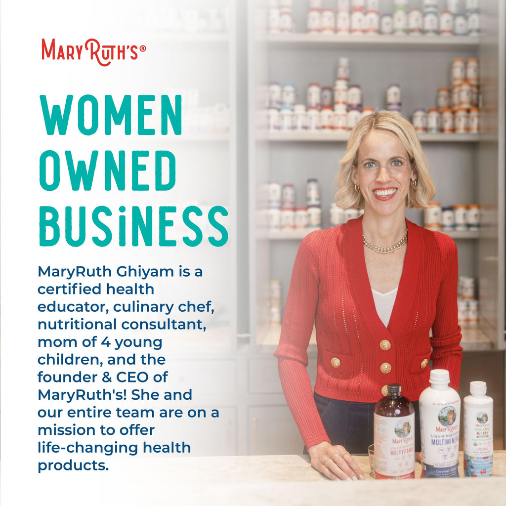 MARYRUTH'S 3-in-1 Probiotics for Digestive Health, 30 Servings