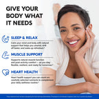 Magnesium Complex - Glycinate, Citrate, Malate, Taurate, Oxide - 180 Caps | 5-in-1 Magnesium Supplement 500 mg - for Women & Men - Stress, Muscle & Heart Support - Laboratory Tested - Vegan, Non-GMO