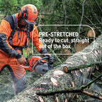 Husqvarna X-Cut SP33G 20 Inch Chainsaw Chain, .325" Pitch, .050" Gauge, 80 Drive Links, Pre-Stretched Chainsaw Blade Replacement with Superior Lubrication and Low Kickback, 581643680