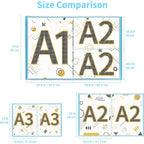 Buy now ARTDOT A2 Storage Book for Diamond Art Kits, Diamond Art Portfolio Folder with 30 Pocket Slevees Protectors (39.7 x 56cm) at indiglob india
