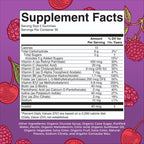 MARYRUTH'S Organic Men's Multivitamin Gummies, Vegan, Non-GMO, 60 Count | USDA, Vegan, Daily Multivitamins for Immune Support, Non-GMO, Gluten Free, 60 Count