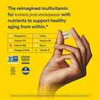 Ritual Women's 50+ Multivitamin - 60 Capsules - 30 Servings | Key Essential Vitamins and Minerals to Support Menopause, Energy, Heart, Bone, Brain Health* - Folate, DHA - Vegan - Mint