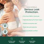 HealthyBaby Non-Toxic Diapers for Sensitive Skin - Size 1, 33 Count