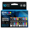 E-Z Ink 10 Pack 280 281 XXL Ink Cartridges for Canon 280 281 Ink Cartridges