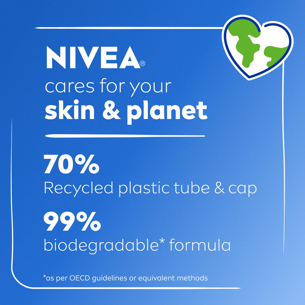 NIVEA Body Milk Smooth and Glow Ultra-Light Milky Serum, 6.7 FL OZ