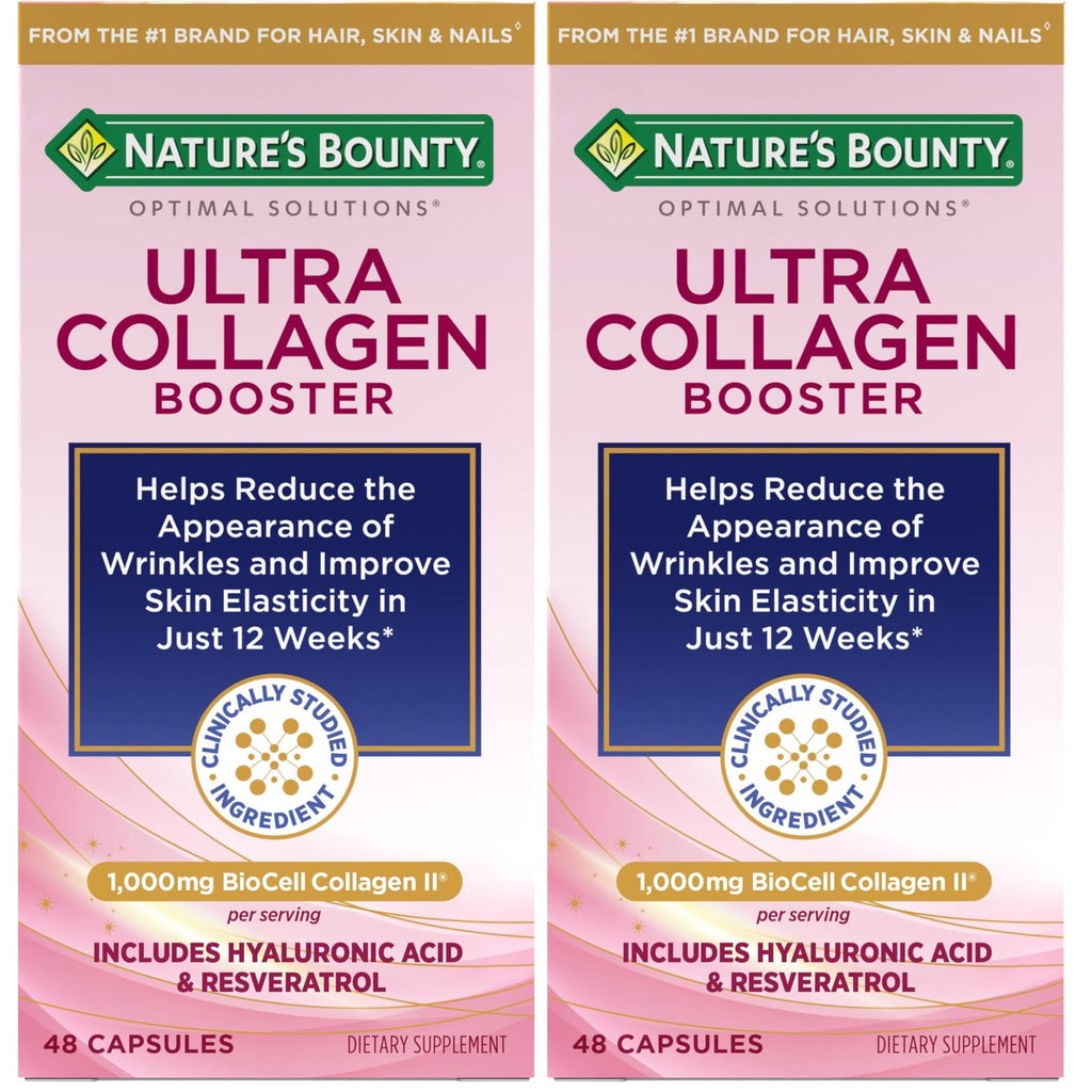 Nature's Bounty Optimal Solutions Ultra Collagen Booster, 48 Capsules